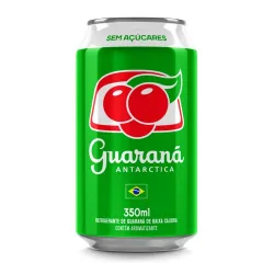 Refrigerante Antarctica Lt 350ml Guarana Diet